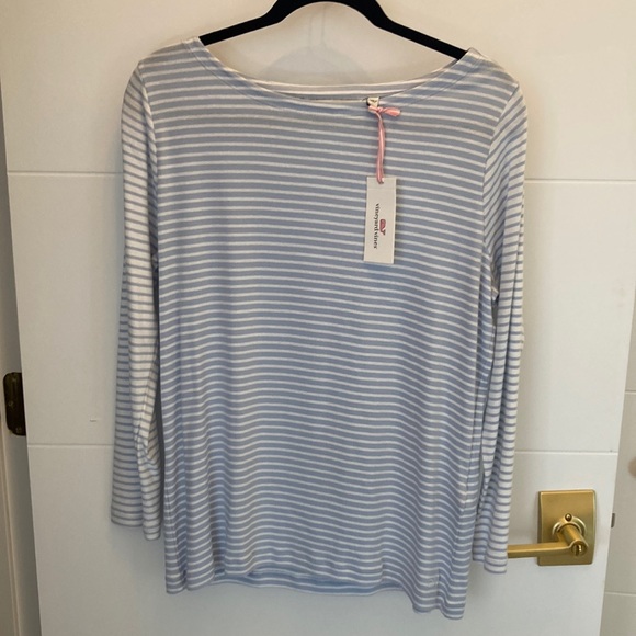 Vineyard Vines boatneck tee NWT so XL - Picture 1 of 4